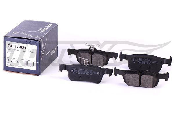 TOMEX TOM17021 fékbetét készlet, tárcsafék